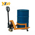 steel type hydraulic system hand pallet truck for drum